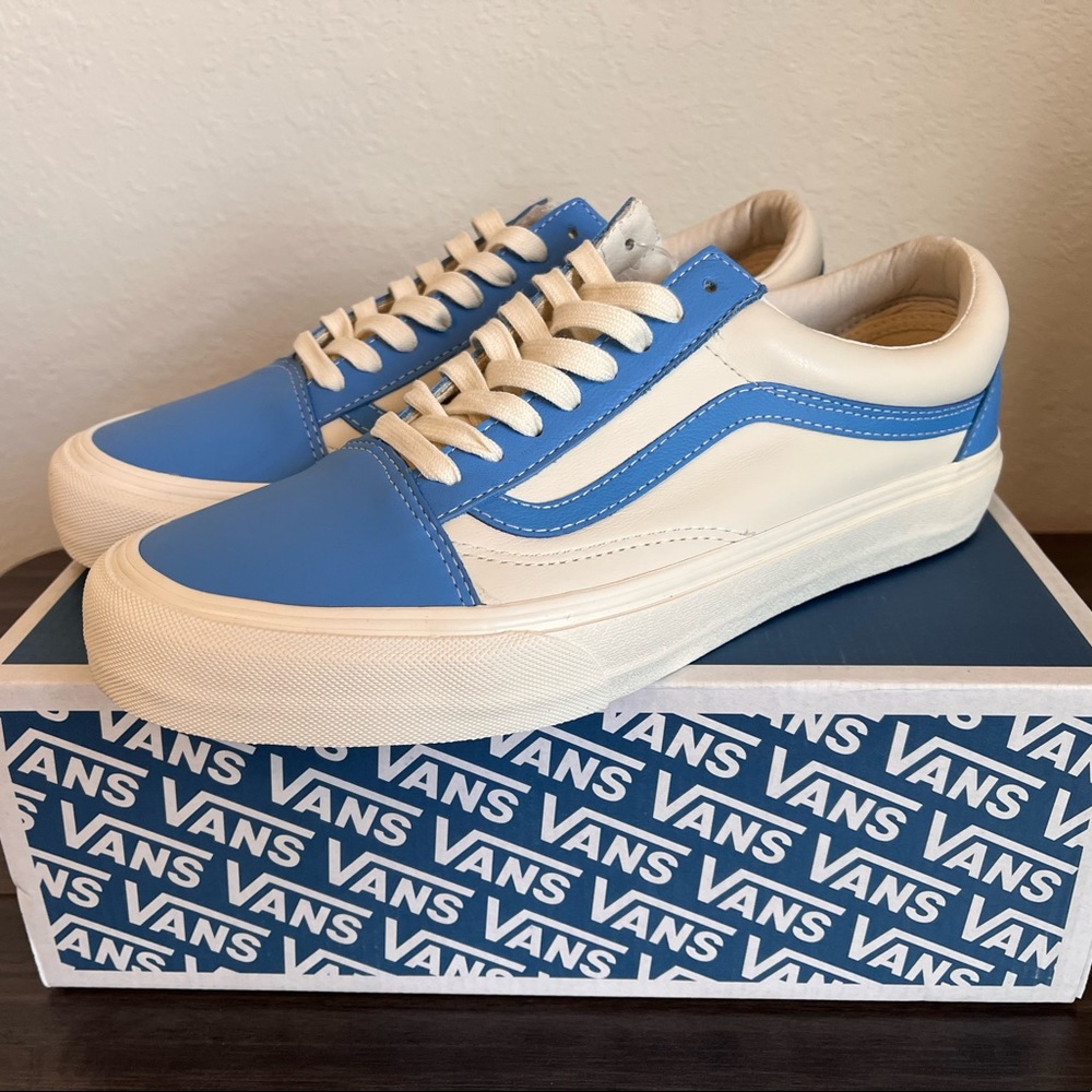 NEW Vans Old Skool VLT LX Bonnie Blue Marshmellow